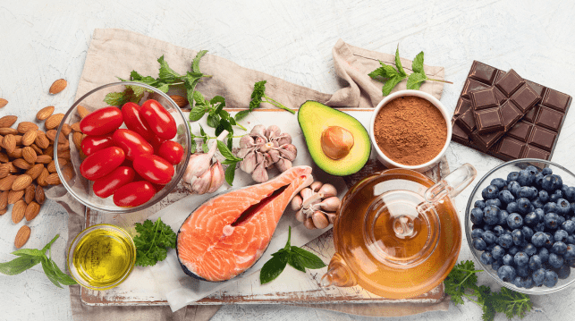 Dieta antiinflamatoria y Alimentos desinflamatorios